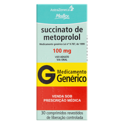 SUCC METOPROLOL 100MG 30 CPRS - MED (G) @