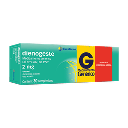 DIENOGESTE 2MG 30 COMP - EUR (G) @