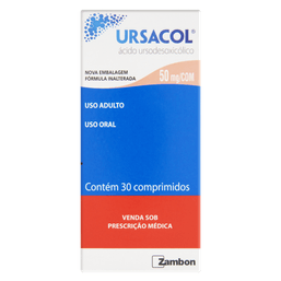 URSACOL 50MG 30 CPRS