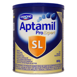 LEITE APTAMIL S/ LACTOSE 800GR