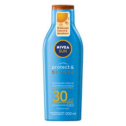 Prot Solar Nivea Sun Loc Protect Bronze  Fps30 200Ml @