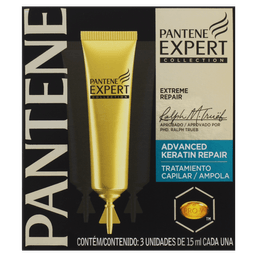 Creme Pantene Tratamento Expert Keratin Repair 3 X 15Ml