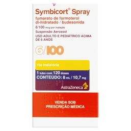 SYMBICORT SPRAY  6/100MCG 120 DOSES  - PBM