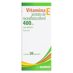VITAMINA E 30 CAPS - SANDOZ