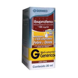 IBUPROFENO GTS 100MG/ML 20ML - GER(G)@