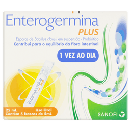 ENTEROGERMINA PLUS 5 FRASCOS