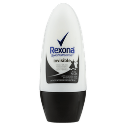 Desodorante Rexona Rollon Fem Invisible Crystal 50Ml @
