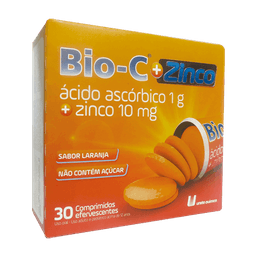 Bio C + Zinco Eferv 30 Cprs @