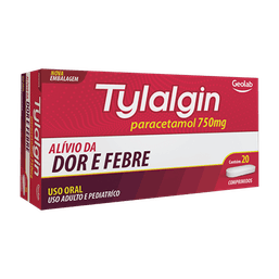 TYLALGIN 750MG 20 CPRS