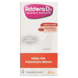 ADDERA D3 50000UI 4 CAPS