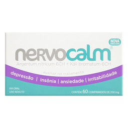 NERVOCALM 250MG 60 CPRS