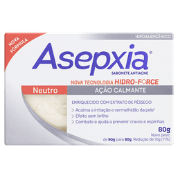 Sabonete Asepxia Neutro 80G