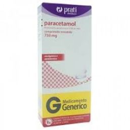 Paracetamol 750Mg 24 Cprs - Prat (G) @