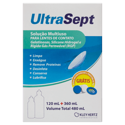 ULTRASEPT 360ML+120ML C/ ESTOJO GRTS @