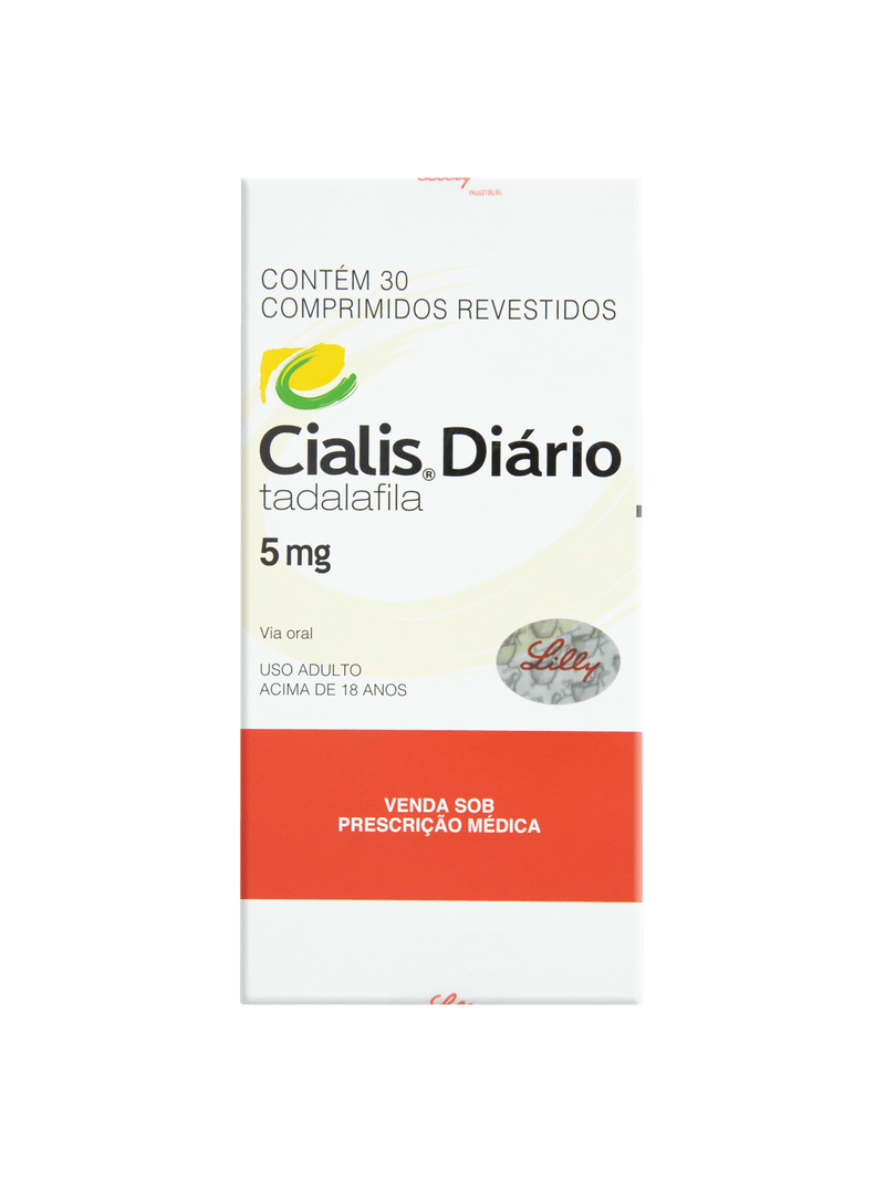 cialis diário 5mg 30 comprimidos