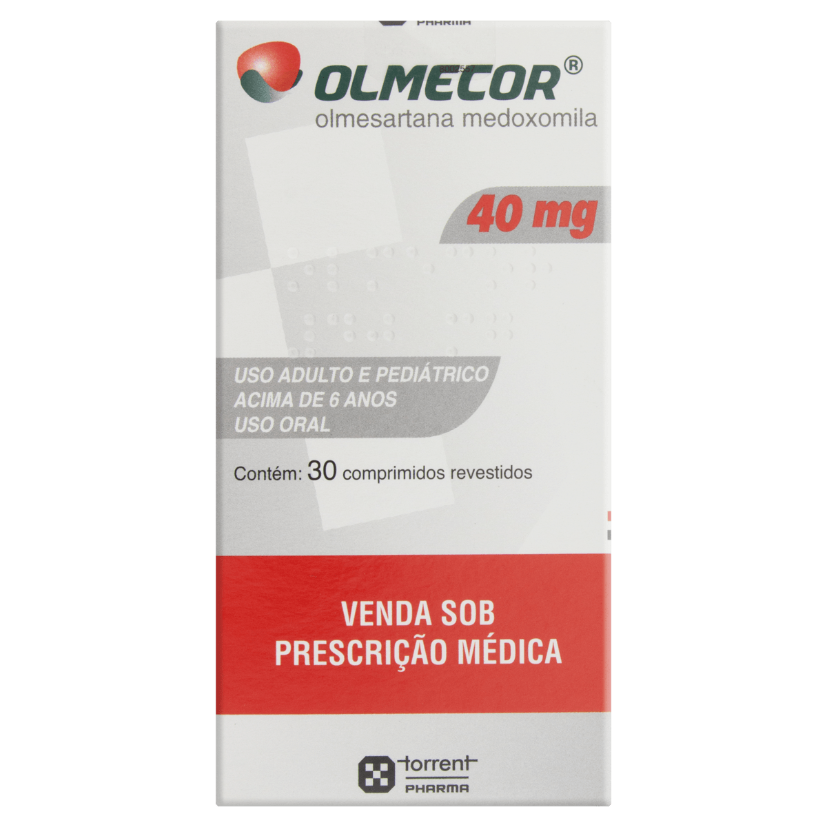 Olmecor 40mg Torrent 30 Comprimidos   8902220114784 