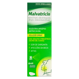 MALVATRICIN SPRAY 50ML