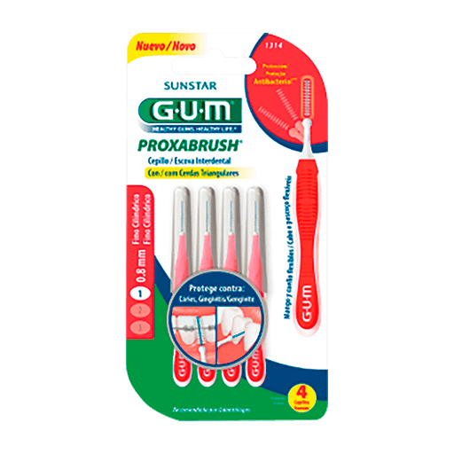ESC DENTAL GUM INTERDENTAL 0,8MM C/4