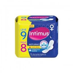 Intimus Absor Noturno Suave C/Abas L9 P8 (D)