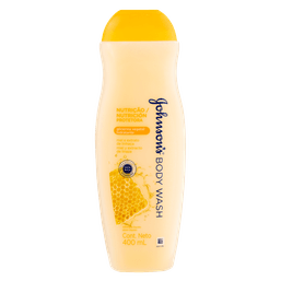 Sabonete Johnson's Nutricao Protetor Mel E Linhaca 400Ml @