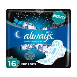 Absor Always C/Abas Noturno Seca G C/16