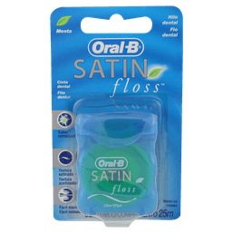 Fio Dental Oral B Satin Floss 25M D