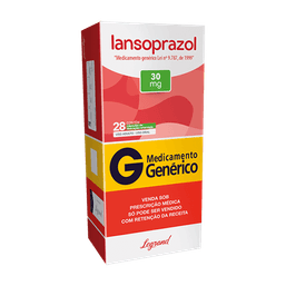 LANSOPRAZOL 30MG 28CAPS LEG (G)