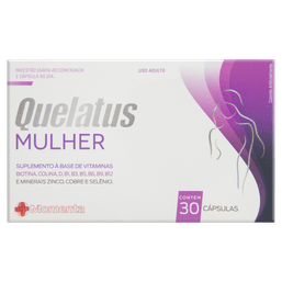 Quelatus Mulher 30 Caps @