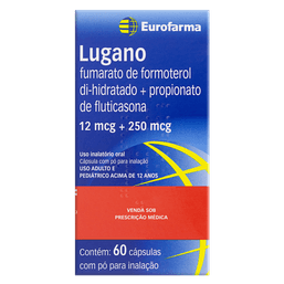 LUGANO 12MCG+250MCG 60 CAPS REFIL