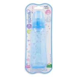 Kuka Mamadeira Aquarela Azul B. Ortod 250Ml- 1466