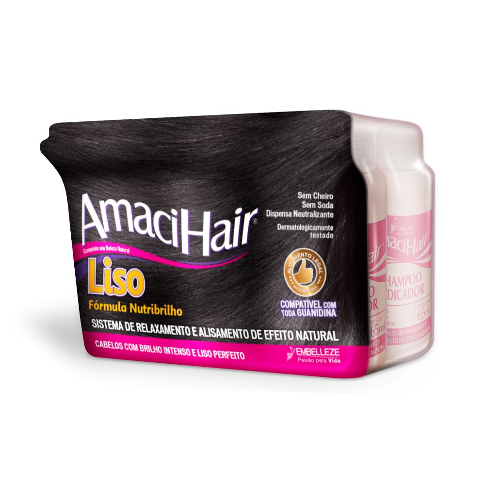 CR AMACIHAIR KIT ECON RELAX LISO 200G