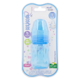 Kuka Mamadeira Aquarela B Ortod Azul 70Ml - 1476
