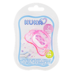 Kuka Chupeta Color Orto Decorada Rosa N02 2067 D