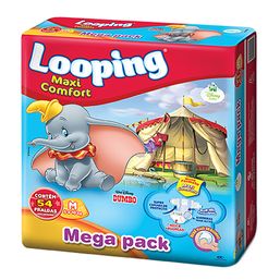 Looping Fralda Mega M 54Fr