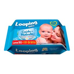 Looping Toalha Umed Baby Camomila L 90+6 Gratis