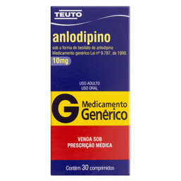 Bes Anlodipino 10Mg 30 Cprs - Teu (G)