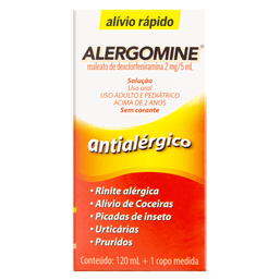 Alergomine Liq 2Mg/5Ml 120Ml - Cimed