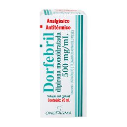 DORFEBRIL 500MG GTS 20ML @