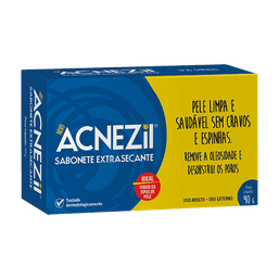 Acnezil Extra Secante Sabonete 90G d