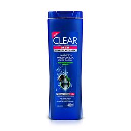 Sh Clear Men Sports Limpeza Profunda 400Ml