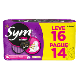 Absorvente Sym Suave C/Abas L16 P14