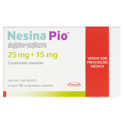 NESINA PIO 25MG+15MG 30 CPRS