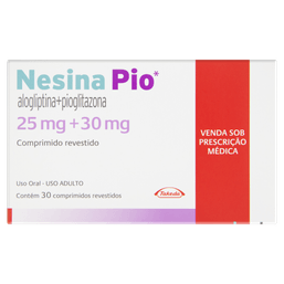 NESINA PIO 25MG+30MG 30 CPRS