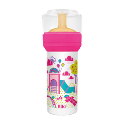 Lillo Mamadeira Super Divertida Rosa 260Ml 614531