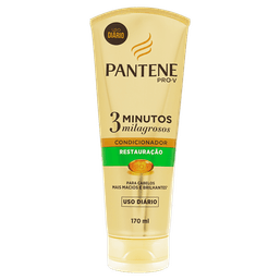 Condicionador Pantene 3 Minutos Restauracao 170Ml @