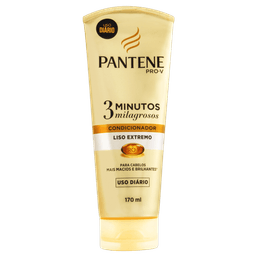 Cond Pantene 3 Min Milagrosos Nutricao 170Ml @