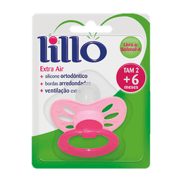 Lillo Chupeta Extra Air Orto Sil 2 Rosa 610730