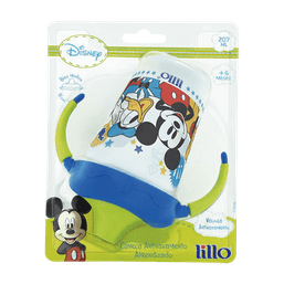 Caneca Lillo Antivazamento Disney Azul - 305121 @