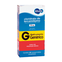 Clo Lercanidipino 10Mg 30 Cprs Revest - Ems (G)