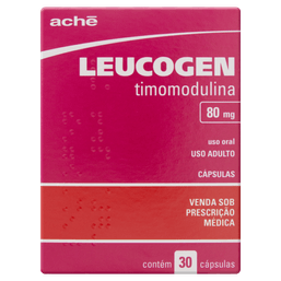 LEUCOGEN 80MG 30 CAPS - PBM